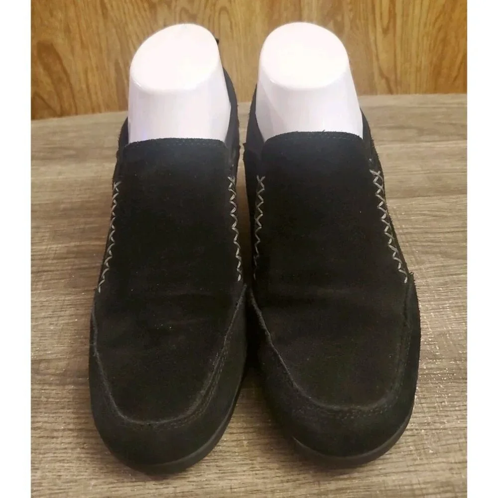 Aerosoles Motorman Slip On Wedge Shoes Women’s‎ Size 8.5 Black